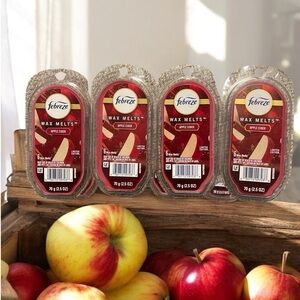 Febreze Apple Cider Wax Melts Limited Edition 4 Packs 6 Cubes Pack Cozy Home